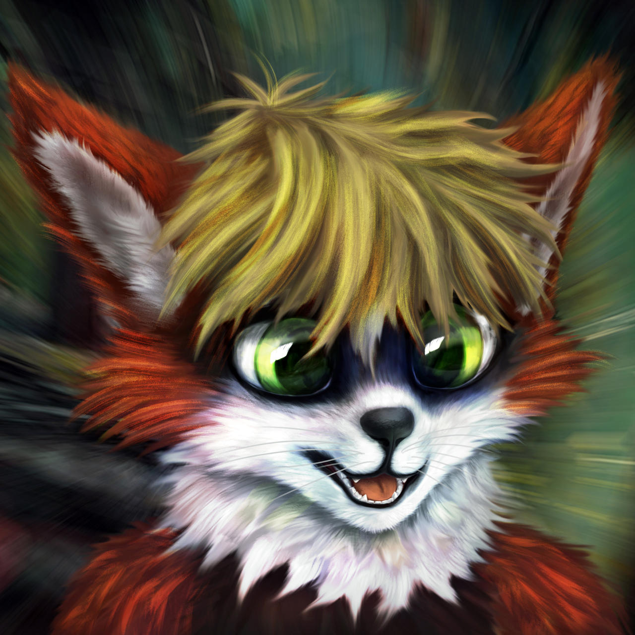 Red Raccoon by Krakhat on DeviantArt