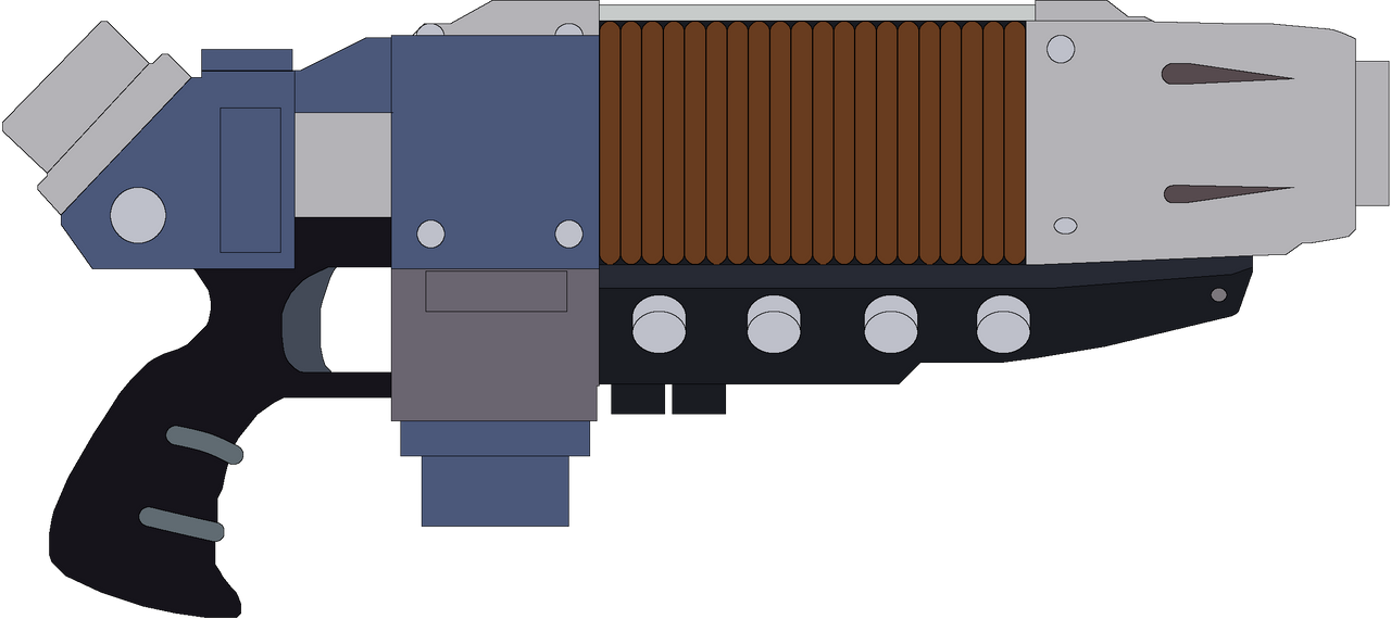Ryza 'Helshot' Pattern Plasma Blaster by samuraijtan122 on DeviantArt
