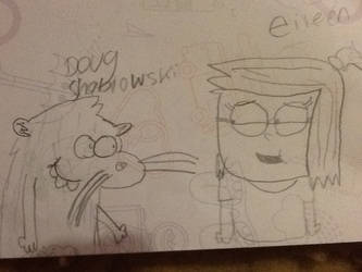 Doug shablowski and Eileen - regular show