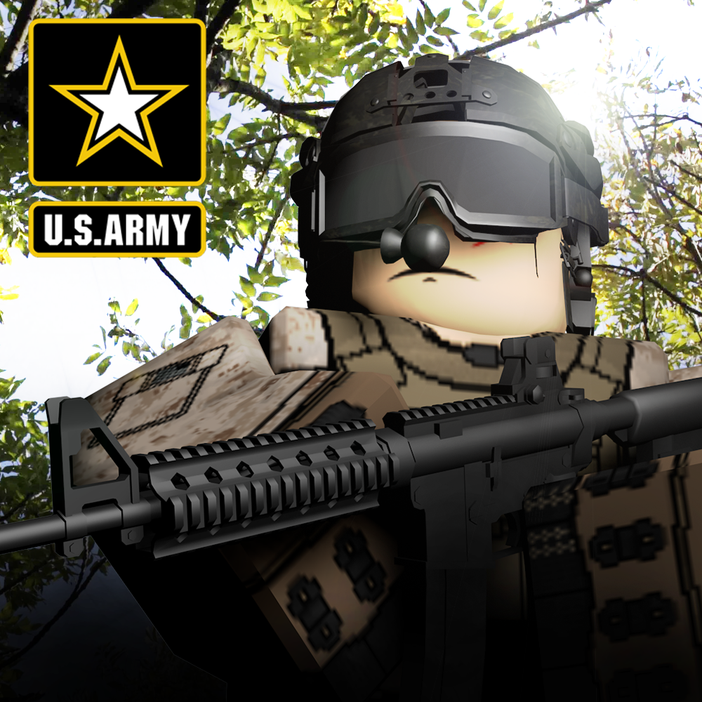 Roblox logo, for US army group by JohnGentry on DeviantArt