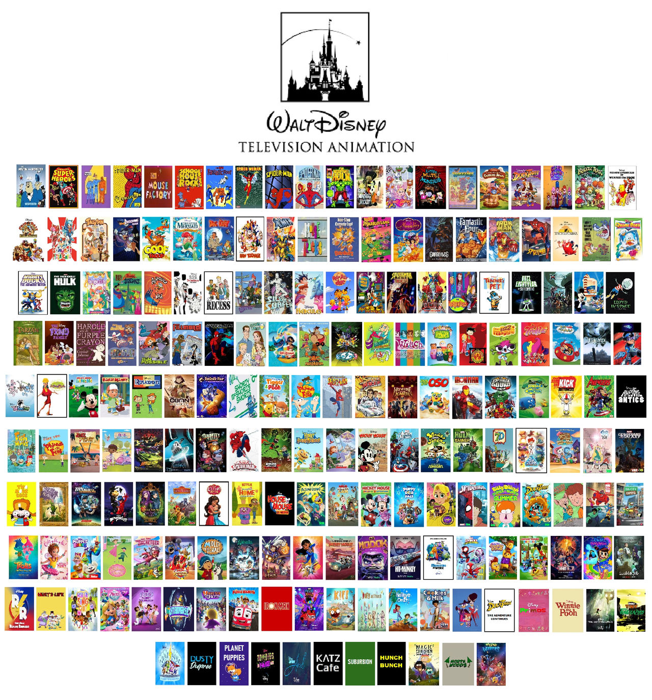 List of Walt Disney Television Animation Shows by BrianAwardsNeko542 on ...