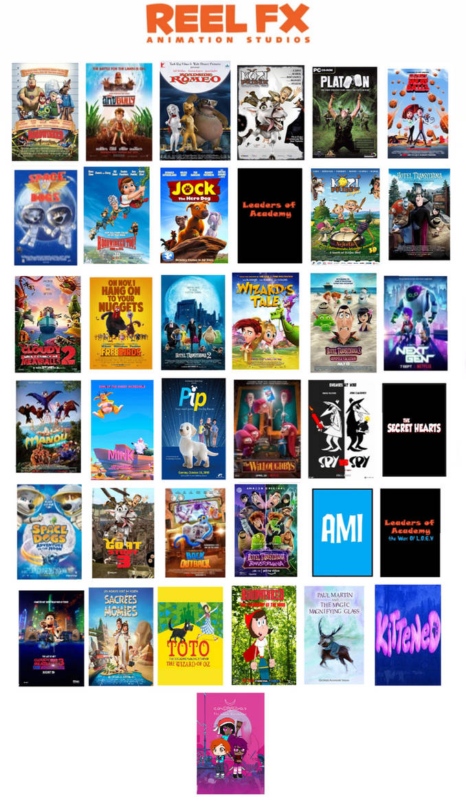 List of Reel FX Animation Studios films by BrianAwardsNeko542 on DeviantArt