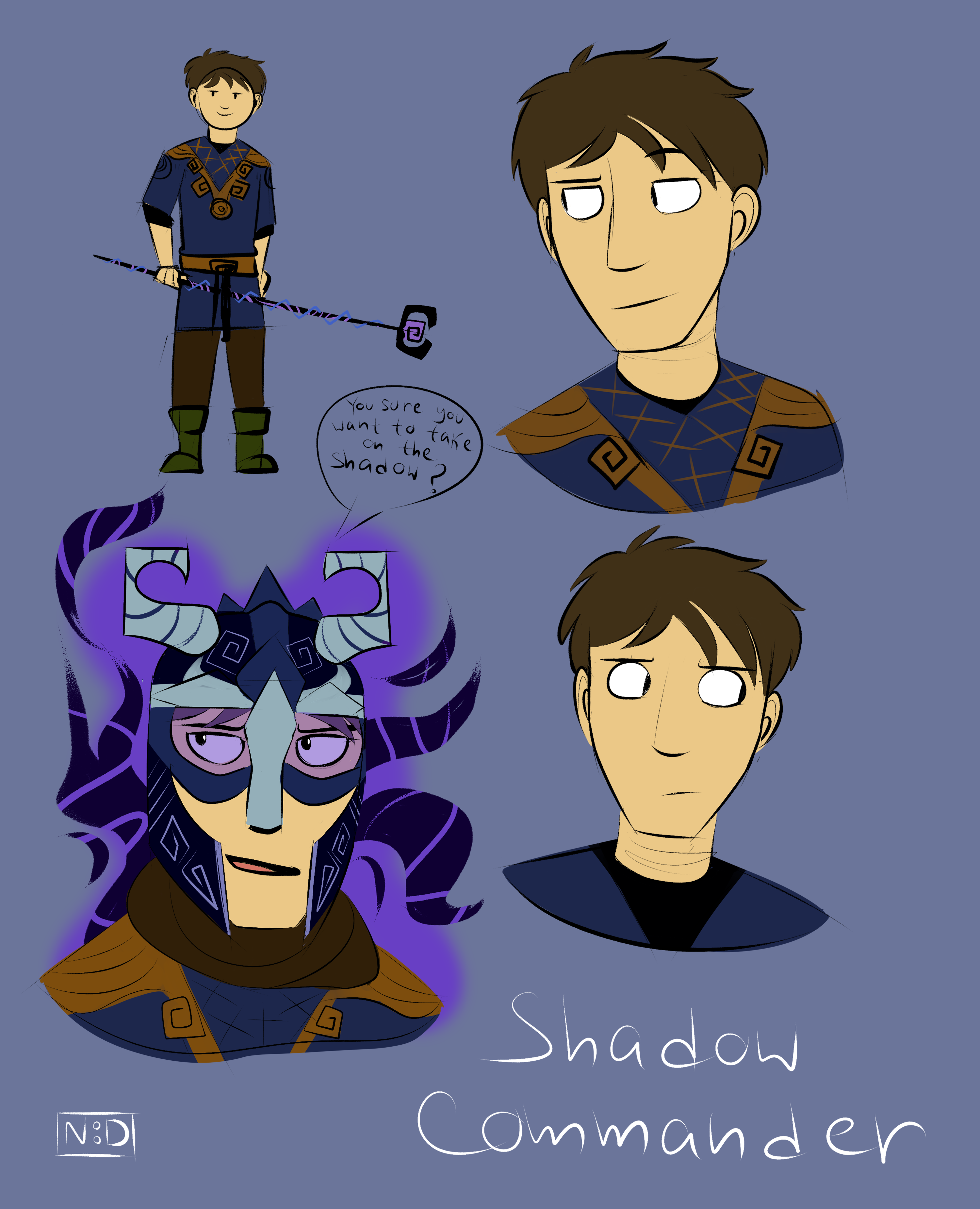 Shadow Commander Character sketches: Shadow Commander by NAFFdraws on DeviantArt