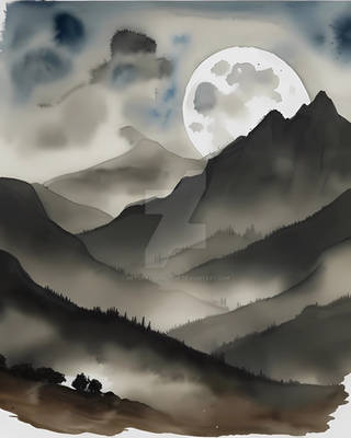 Mountain Moon 1