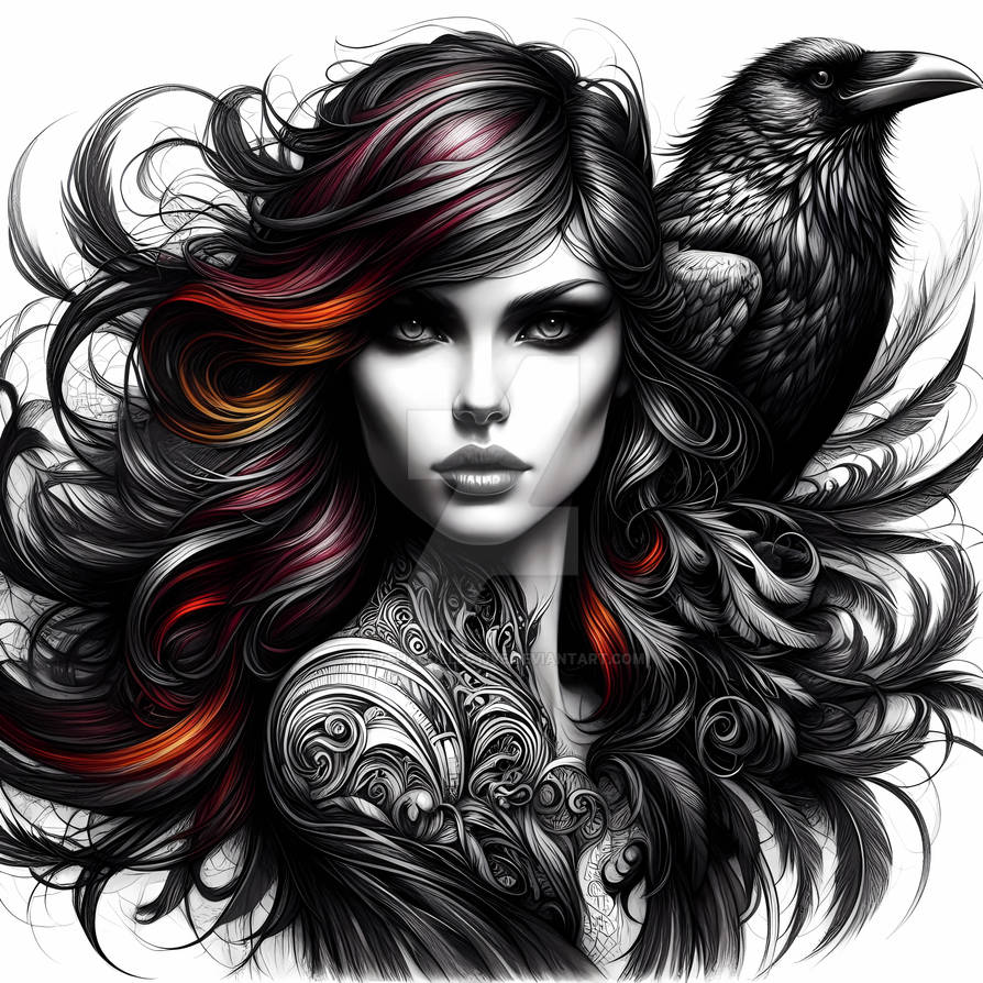 Raven Red Mod RavenRed 4 by MetshaCollective on DeviantArt