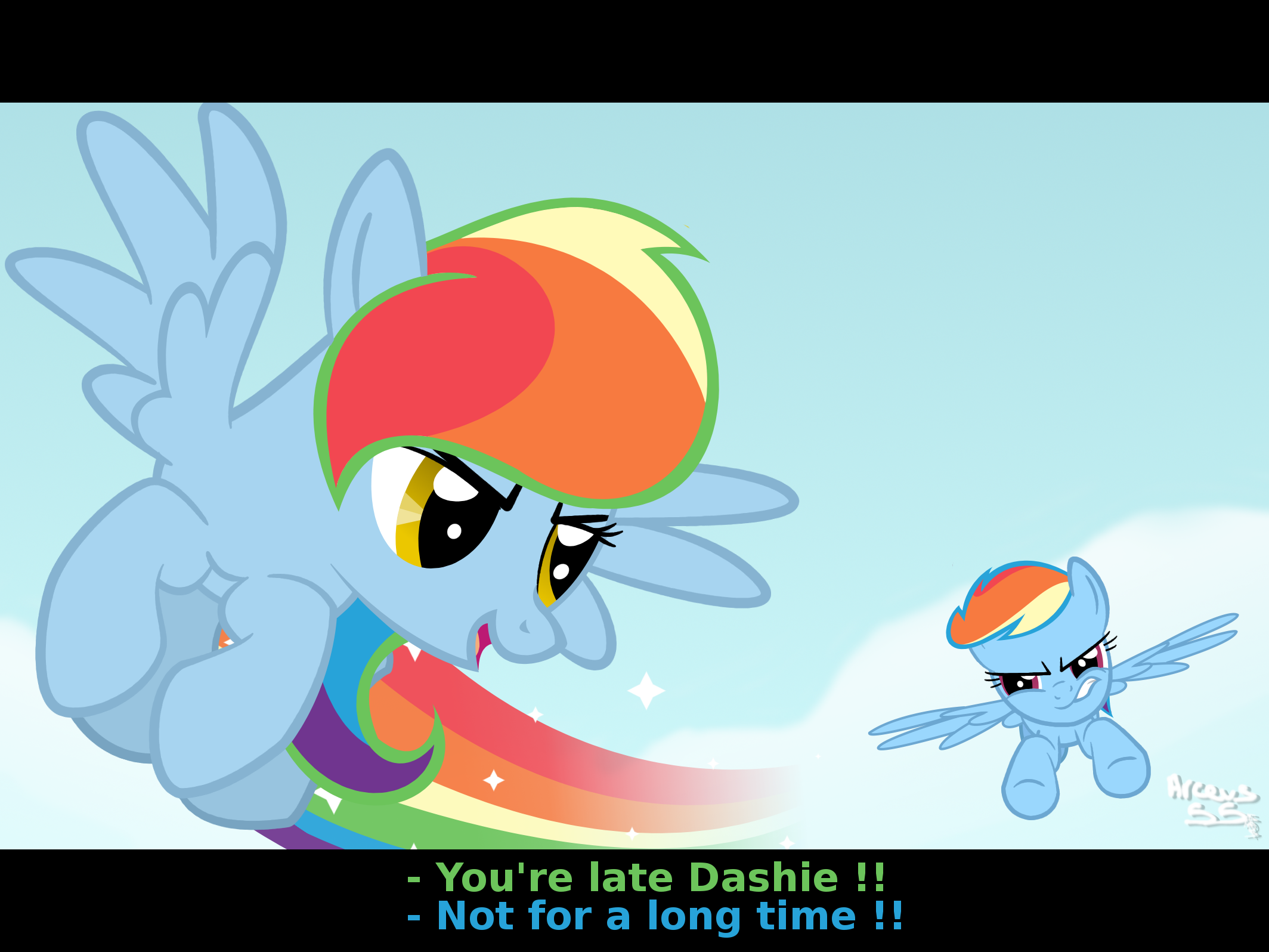 Rainbow - Bearer VS Dash