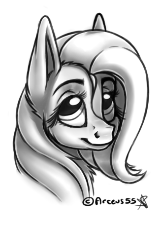 Fluttershy Sketch