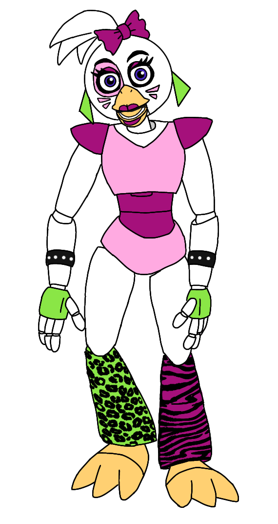 Funtime Chica (FNAF6) by BlackRoseSWAGZ on DeviantArt