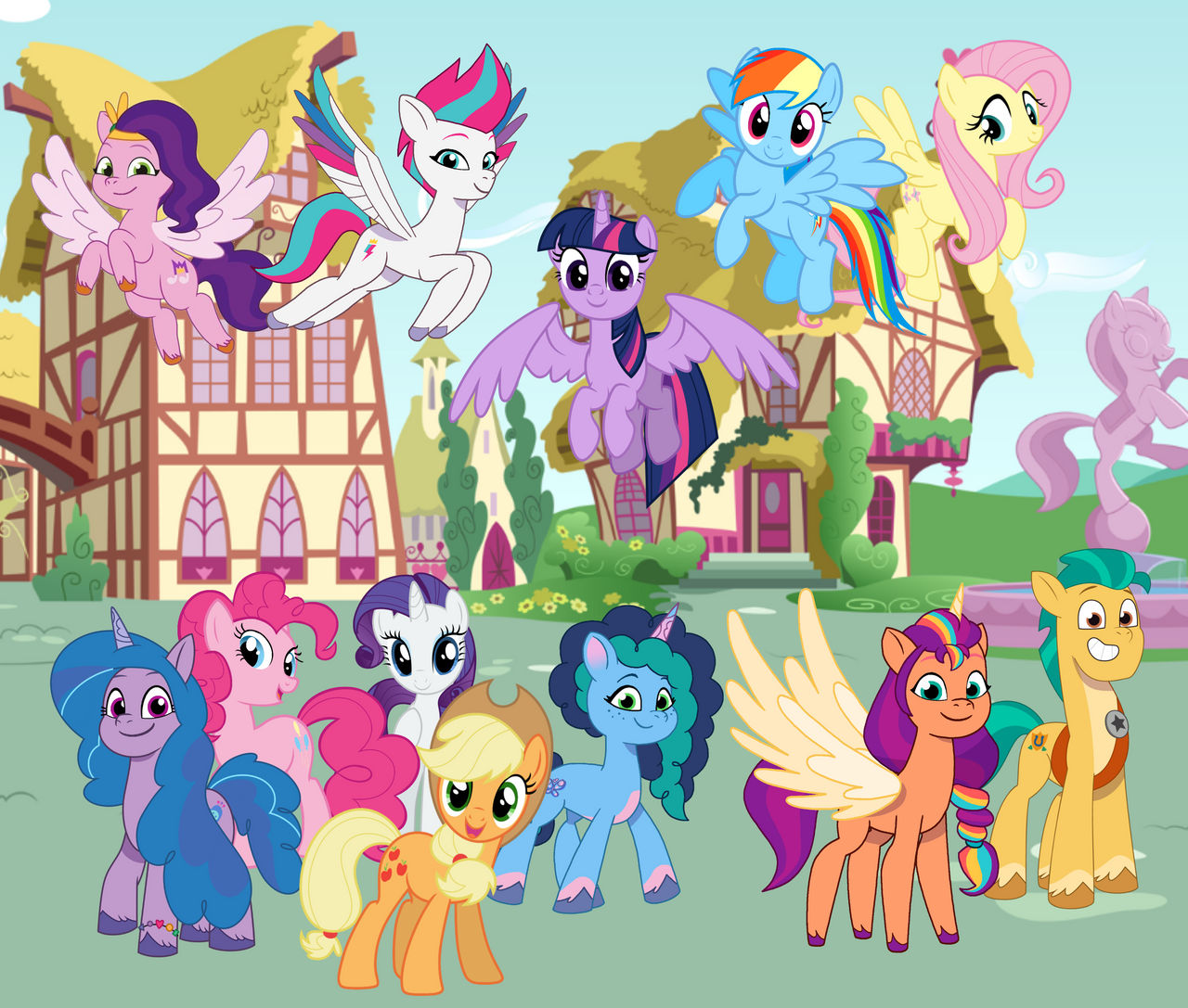 Pony Generation G4 And G5 Mane 6 By JadyellySparkle On DeviantArt pony-generation-g4-and-g5-mane-6-by-jadyellysparkle-on-deviantart
