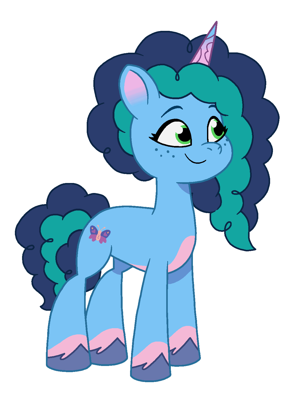 My Little Pony Misty Brightdawn Style of the Day, mudança de cor