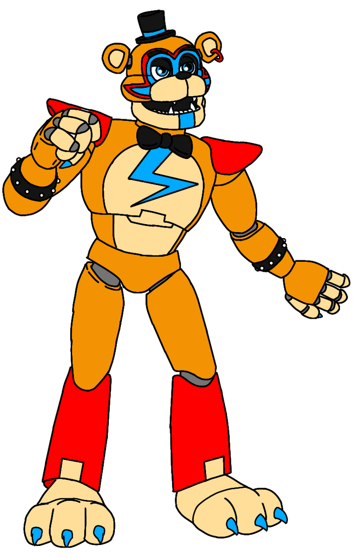 Freddy Raspberry Fighting Freddy Fazbear 2d - Fighting Pose by JadyellySparkle on DeviantArt
