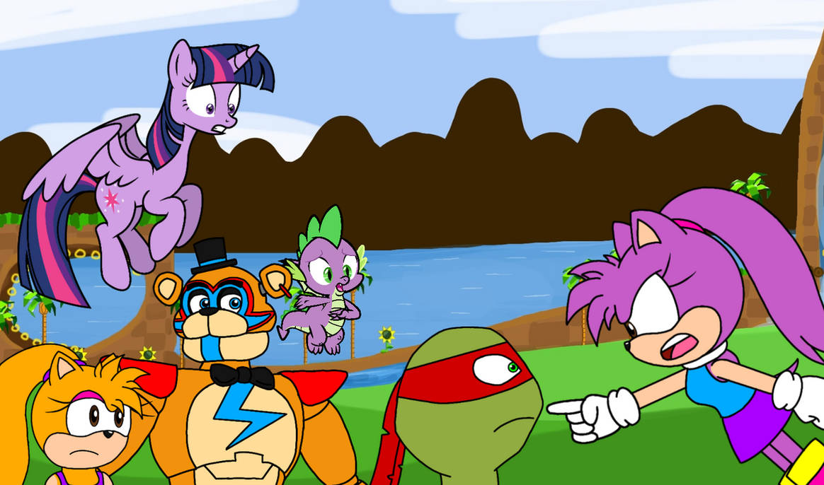 Sparkle gets mad at Raphael by JadyellySparkle on DeviantArt
