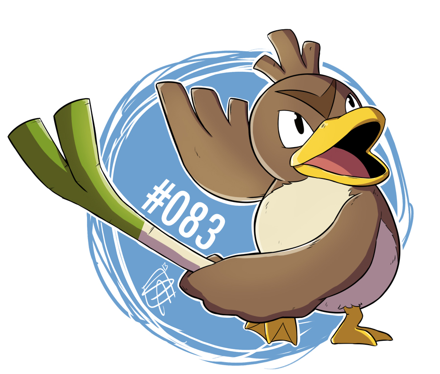 Shiny Farfetch'd by Willow-Pendragon on DeviantArt