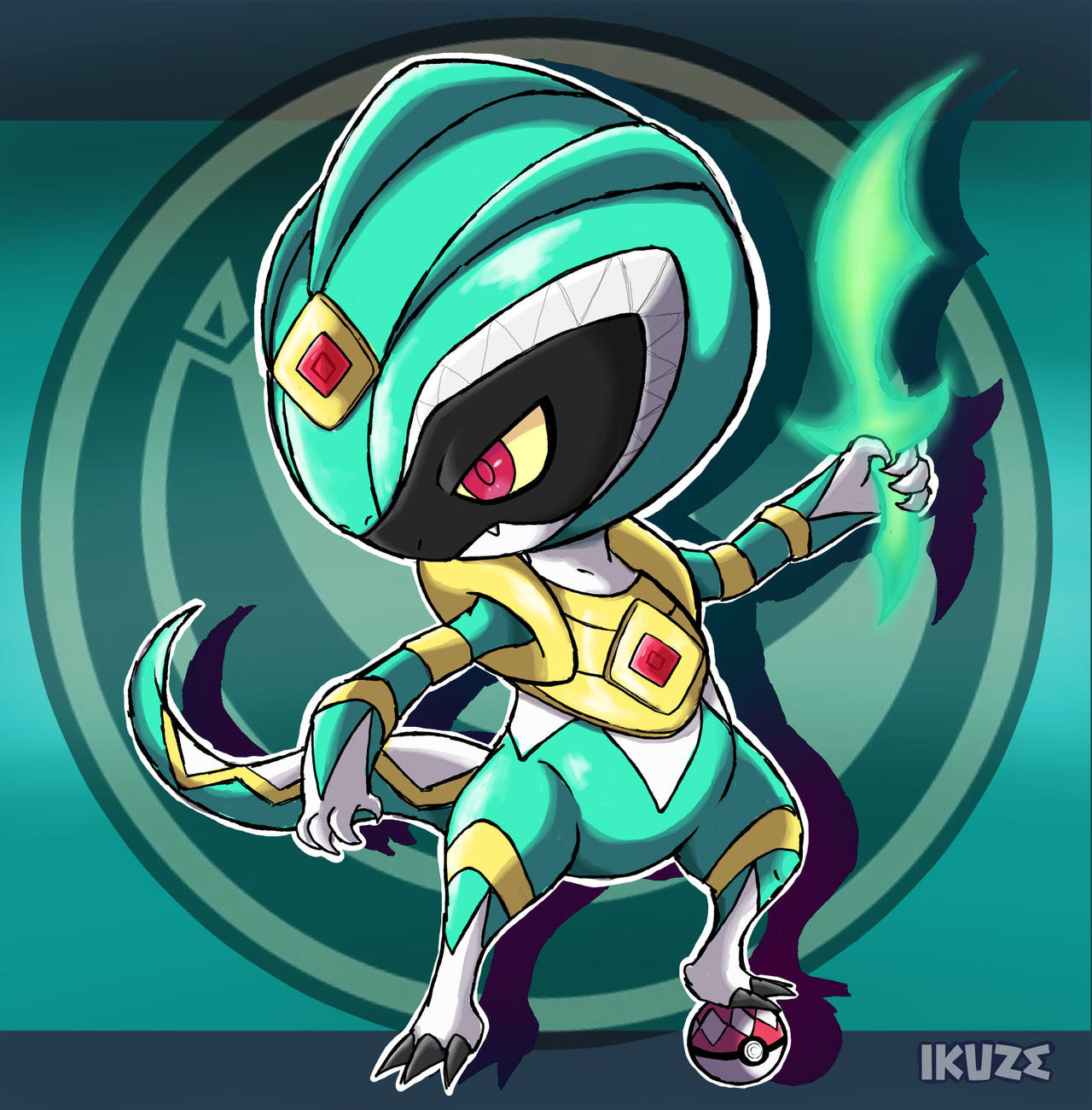 FAKEMON GREEN RANGER by fer-gon on DeviantArt