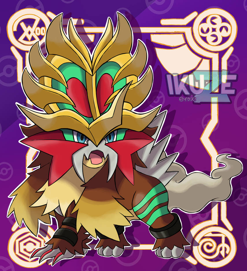 Entei paradox chibi by fer-gon on DeviantArt