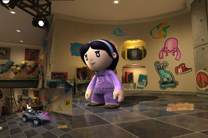 Taffe Torbern and her car