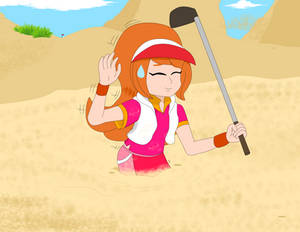 Mona's Golf Tryout
