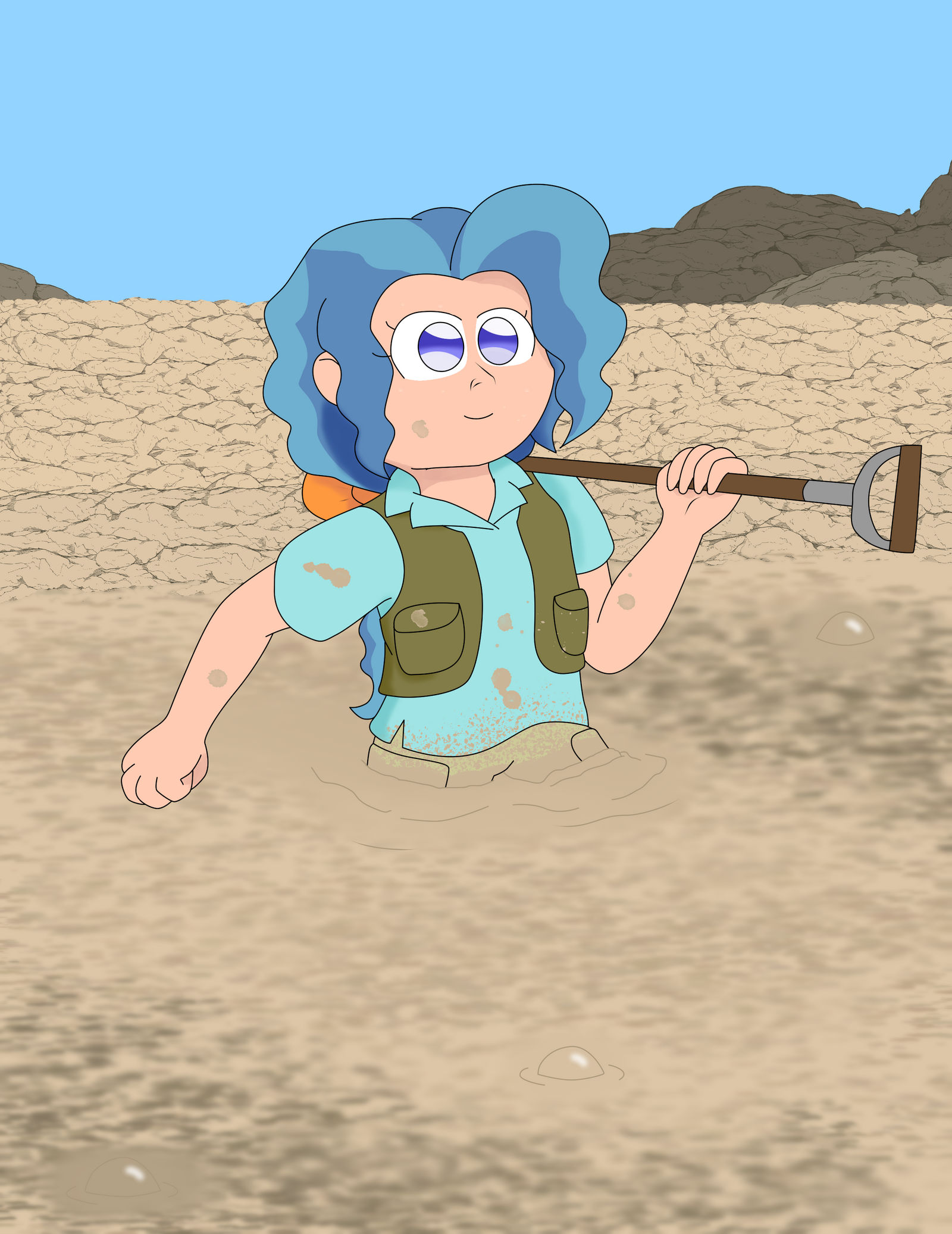 Basher Science Deviantart REMAKE: Brave archaeologist by Basher-the-Basilisk on DeviantArt
