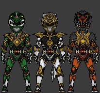 MMPR - Extra Rangers by theherocreator on DeviantArt