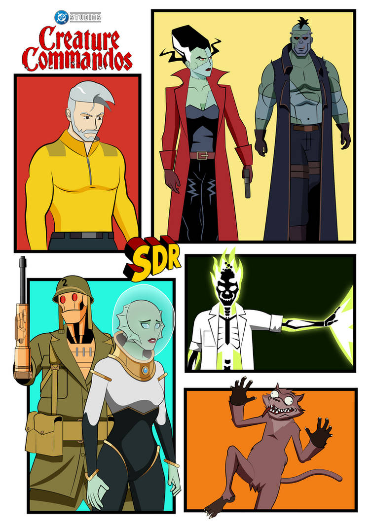 Csf Commandos Deviantart Creature Commandos by SuperDuperRule on DeviantArt