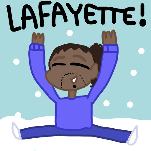 Lafayette In The Snow by RozPaws