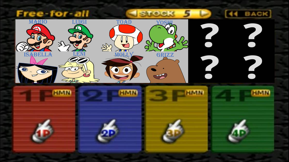 Smash Rbos 64 Roster Smash 64 Roster (My Version) by JasonDin on DeviantArt