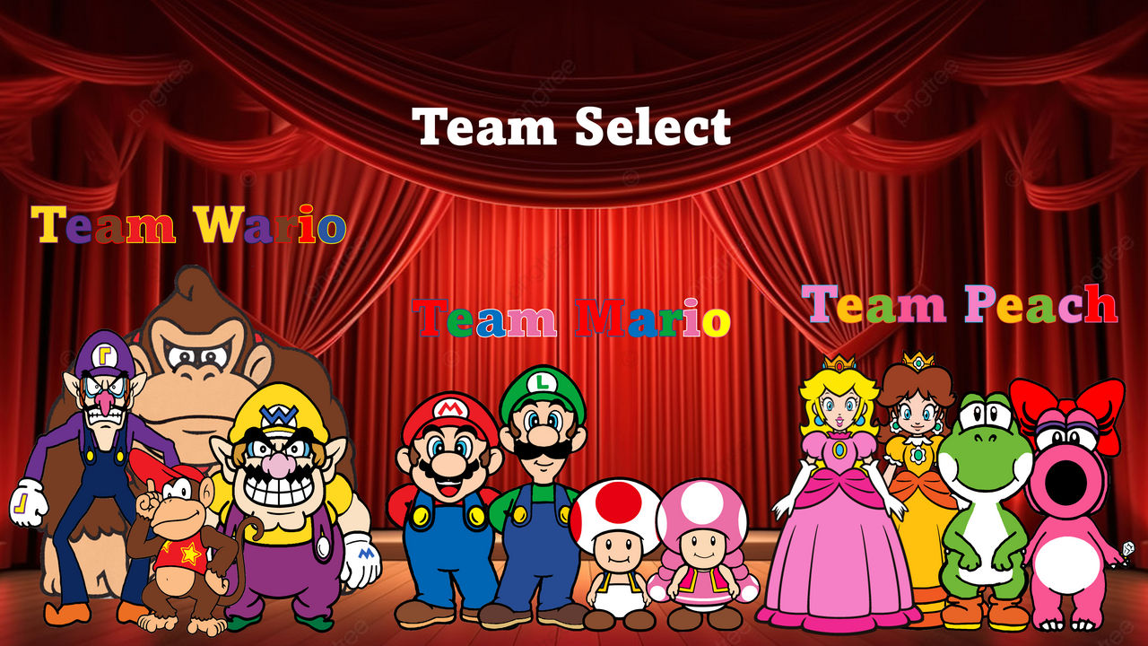 Mario Team Selection by JasonDin on DeviantArt