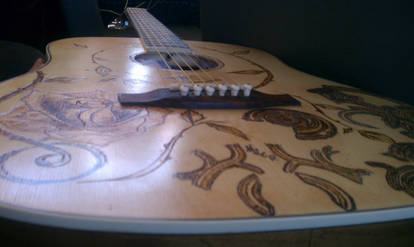 Own custom made guitar :)