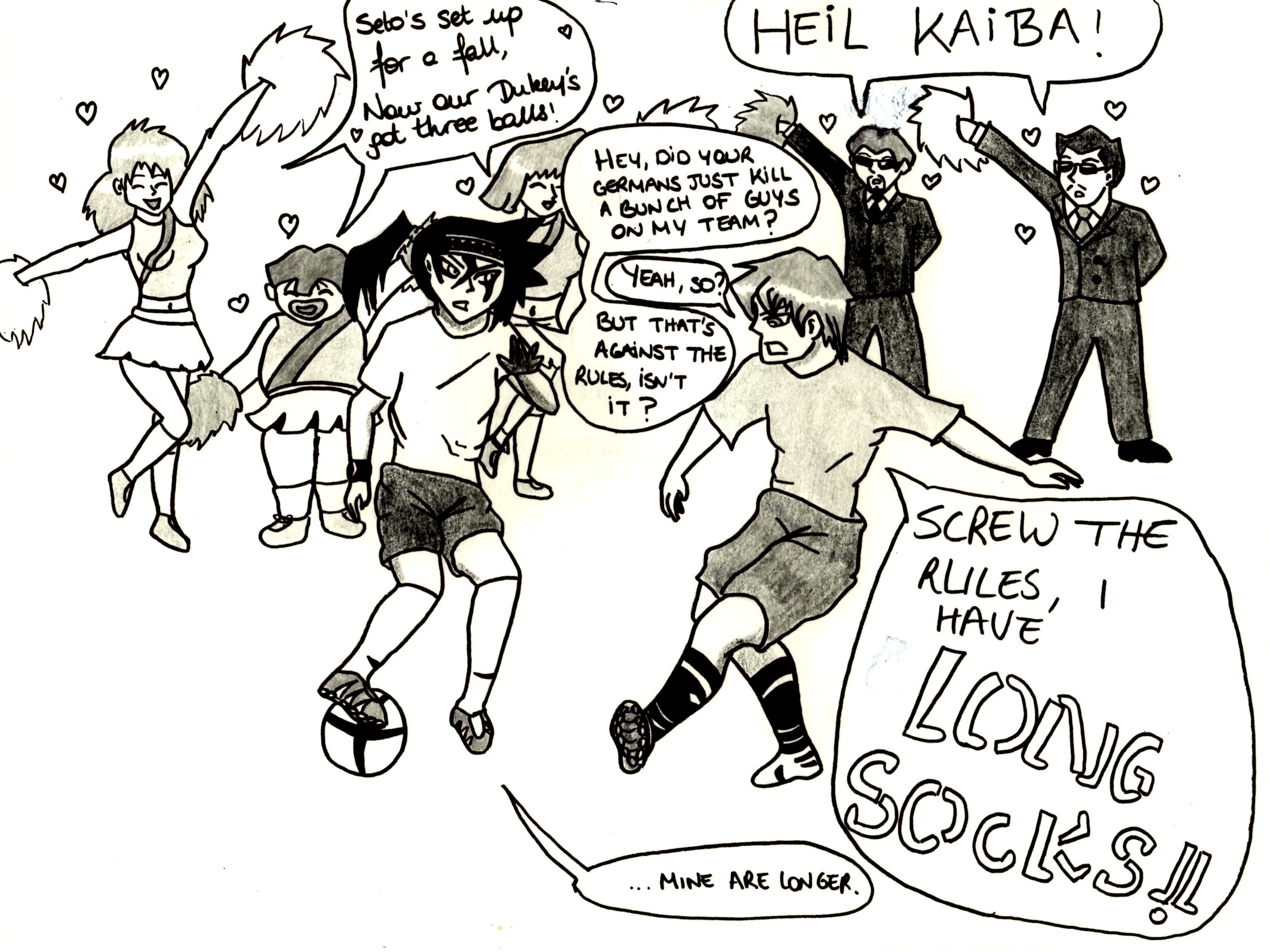 YGOTAS Olympics - Kaiba and Duke's Football