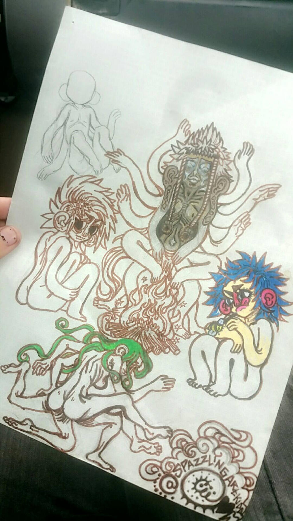 Fukkatsu Ritual Drawing unfinished ritual by GuttrKidd on DeviantArt