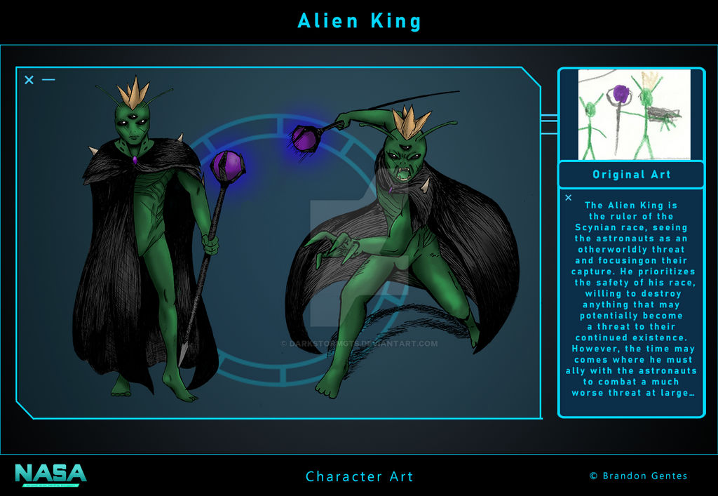 Alien King Robe NASA Concept Art 4/11 - Alien King by DarkStormGTS on DeviantArt