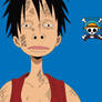 One Piece: Luffy PSP wallpaper