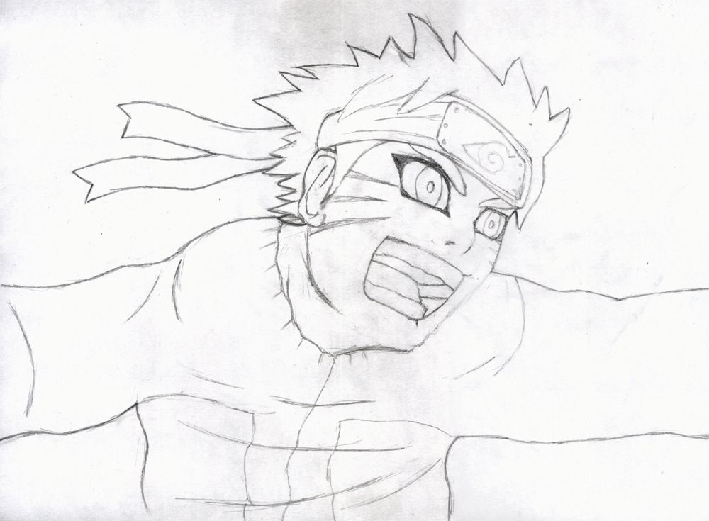 Image of Naruto coolest pose ever drawing-IW649469-Picxy