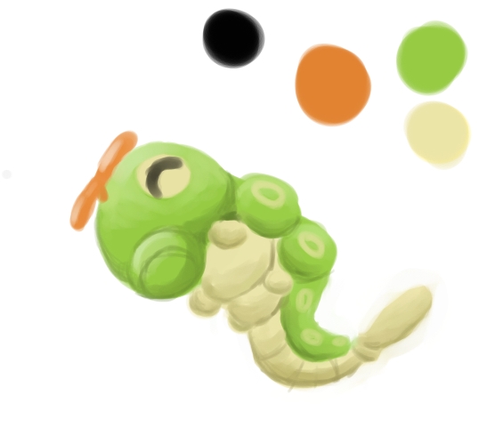 PokePaint - Caterpie