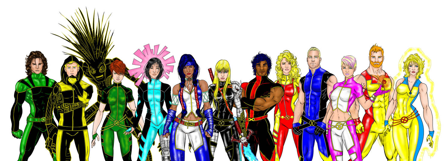 New Mutants redesign by PPPub on DeviantArt