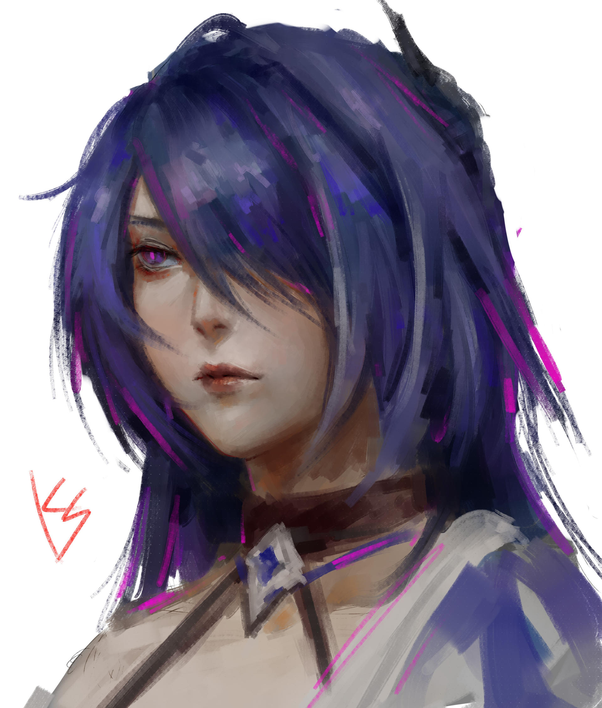 Acheron honkai star rail by KatohHiki on DeviantArt