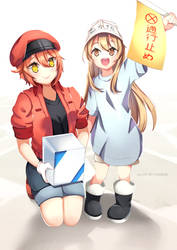 Cells at Work! – White Blood Cell 白血球 XEARO - Illustrations ART street