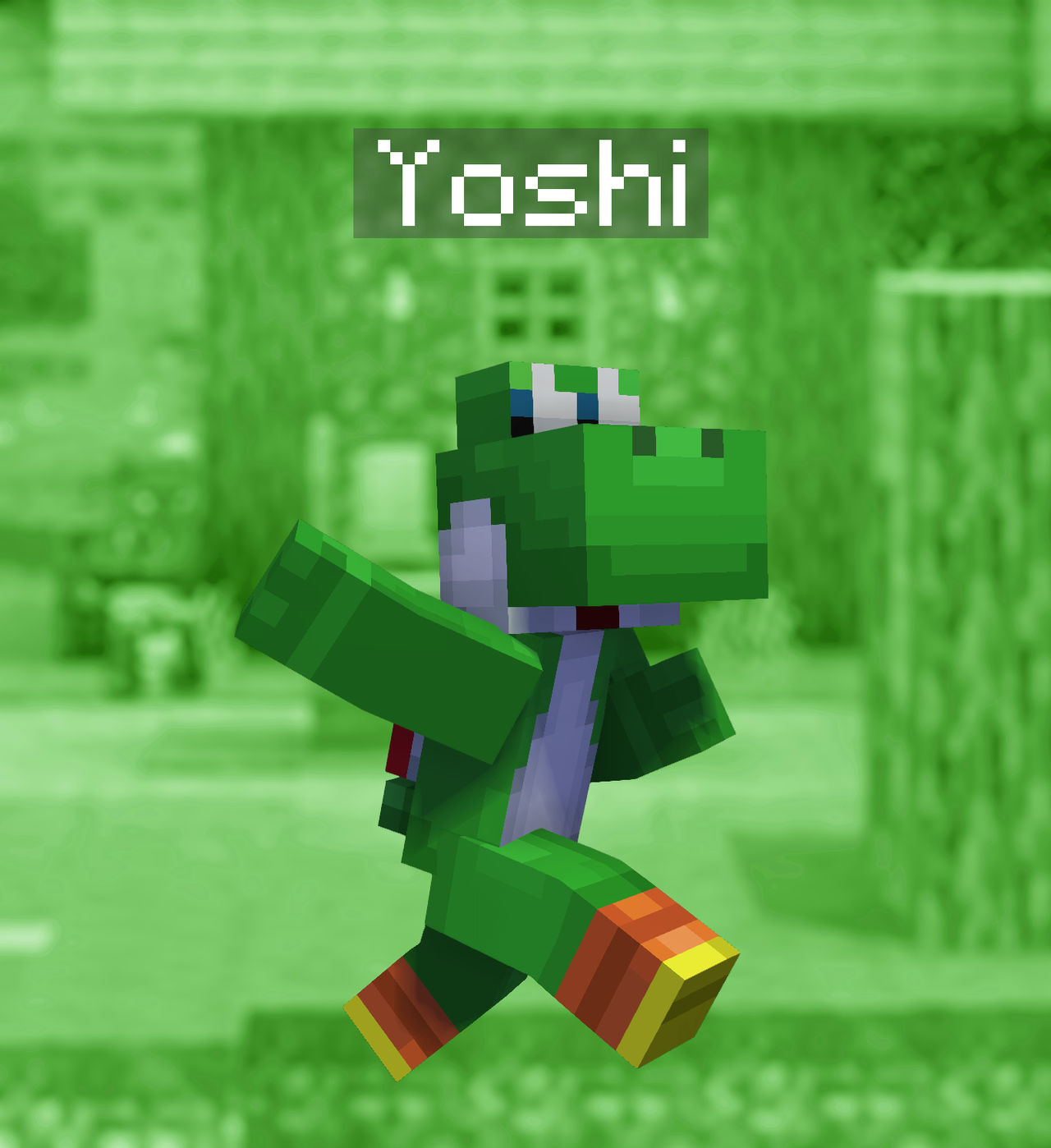 Minecraft Yoshi Rig SSBU - 05 Yoshi - Minecraft by JosueCr4ft on DeviantArt