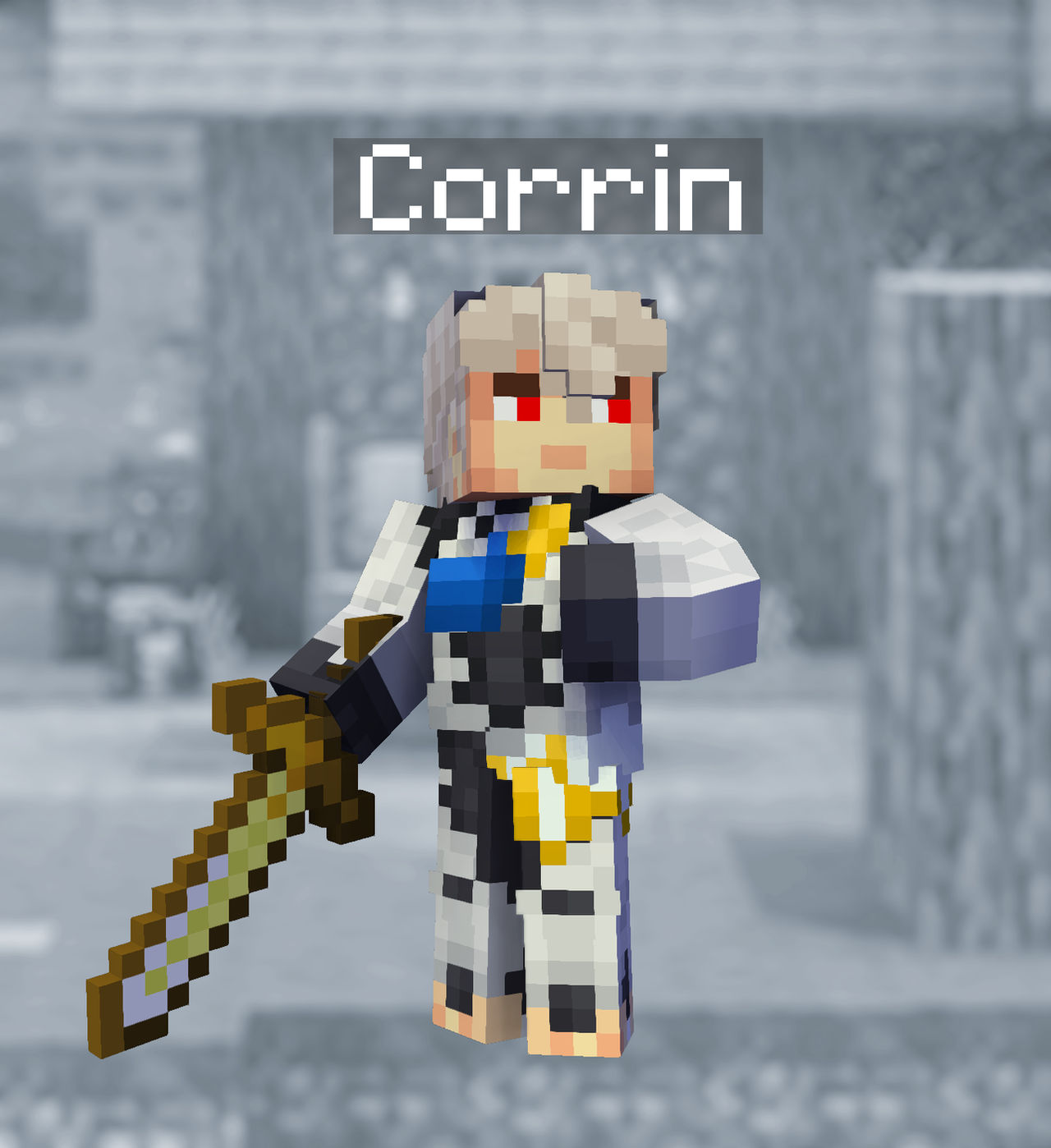 62 Corrin SSBU - 62 Corrin (Male) - Minecraft by JosueCr4ft on DeviantArt
