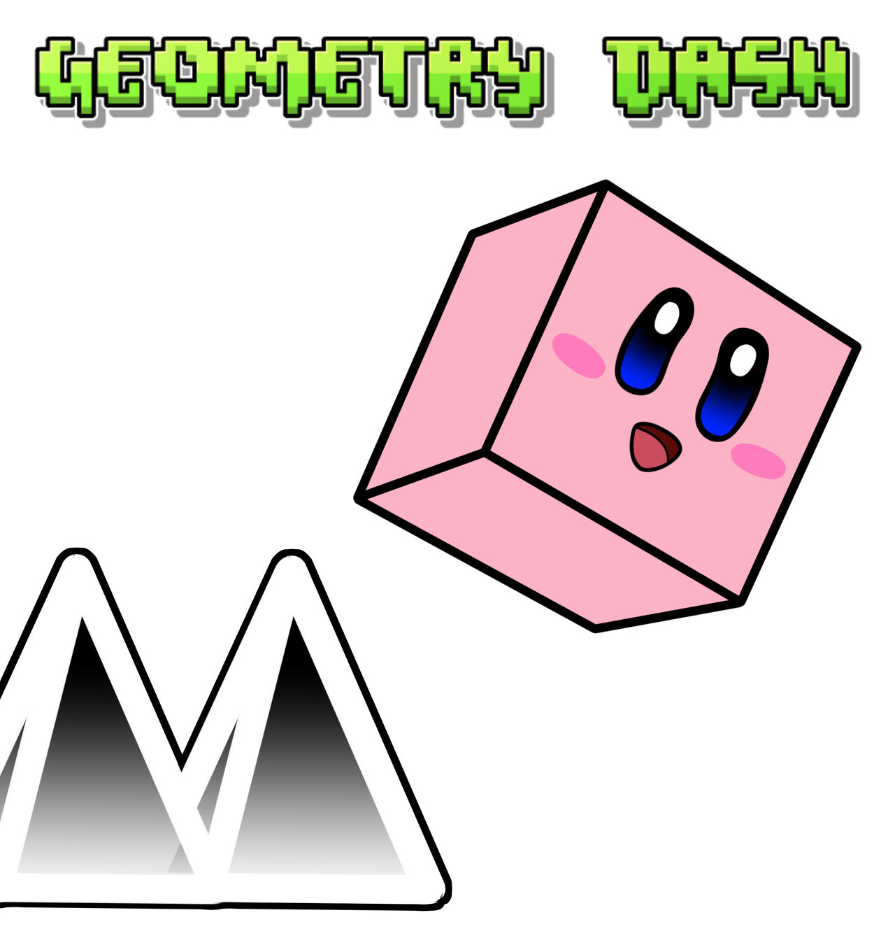 Kirby (Geometry Dash) by JosueCr4ft on DeviantArt