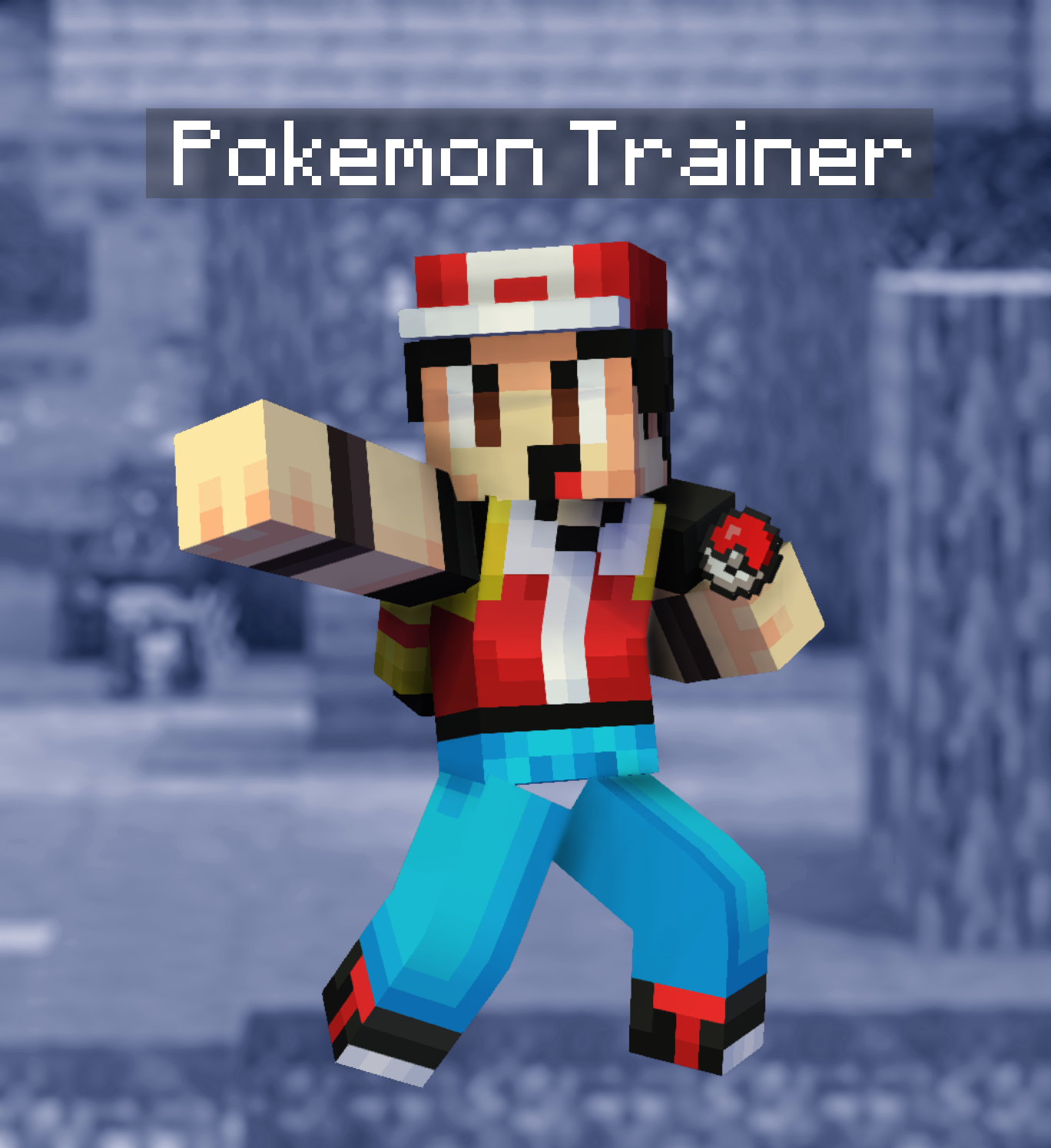 Pokemon Trainer Red Minecraft Skin
