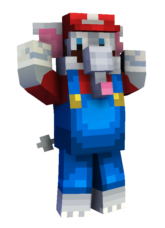 Minecraft - Elephant Mario by JosueCr4ft on DeviantArt