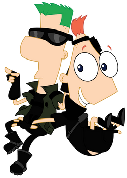 2D Phineas and Ferb