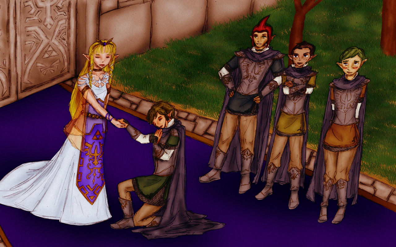 The Swearing In of the Hylian Knights