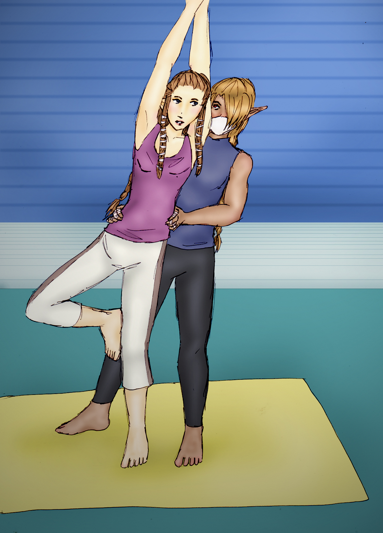 Yoga class