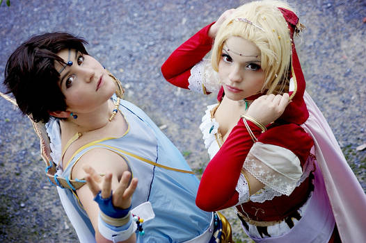 Terra and Bartz - FF