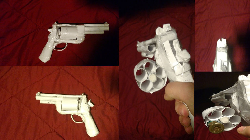 Paper 12 Gauge Revolver by TheFavGentleman on DeviantArt