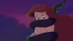 Ariel Unable to Get the Tentacle Gag Off