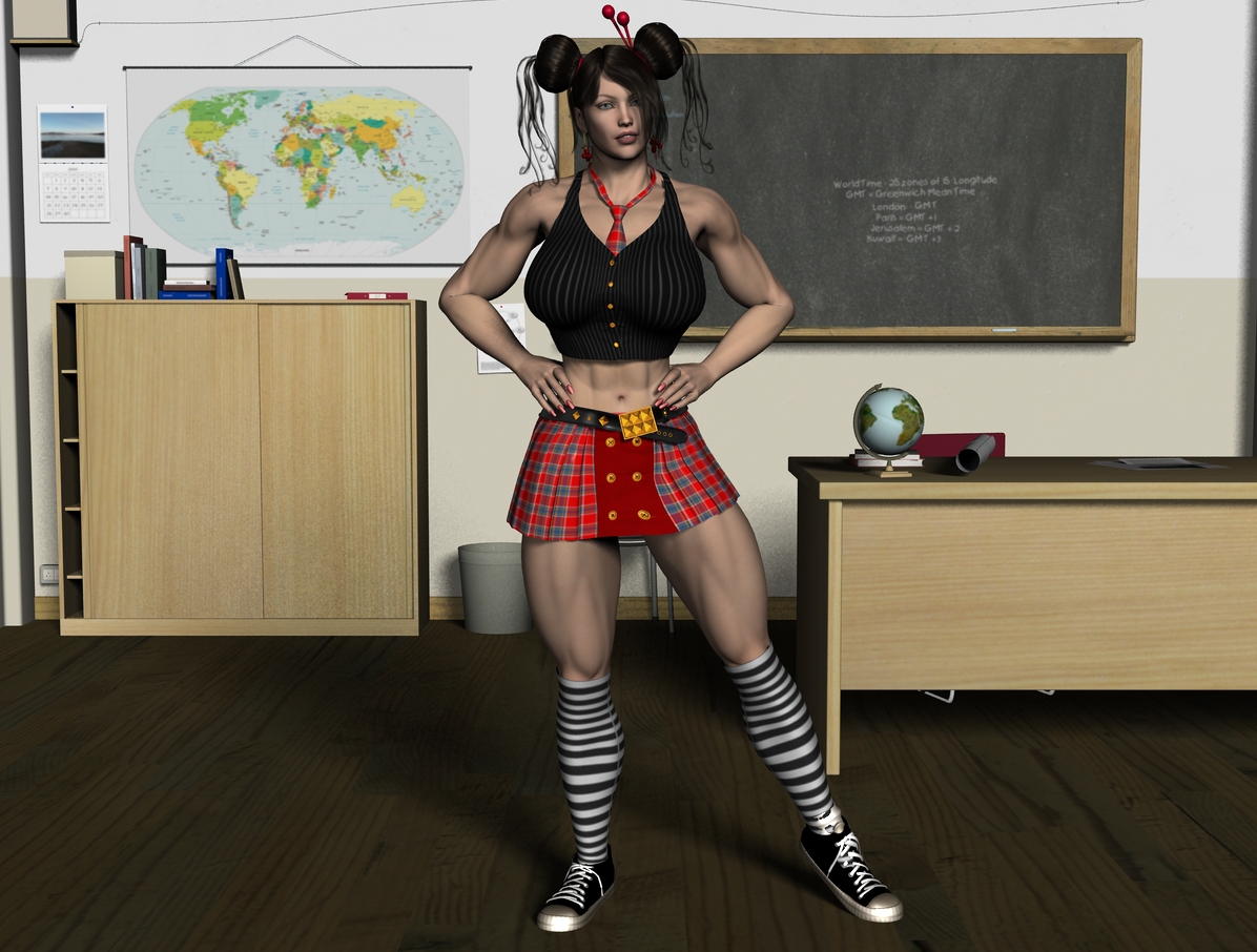 Schoolgirl Muscle