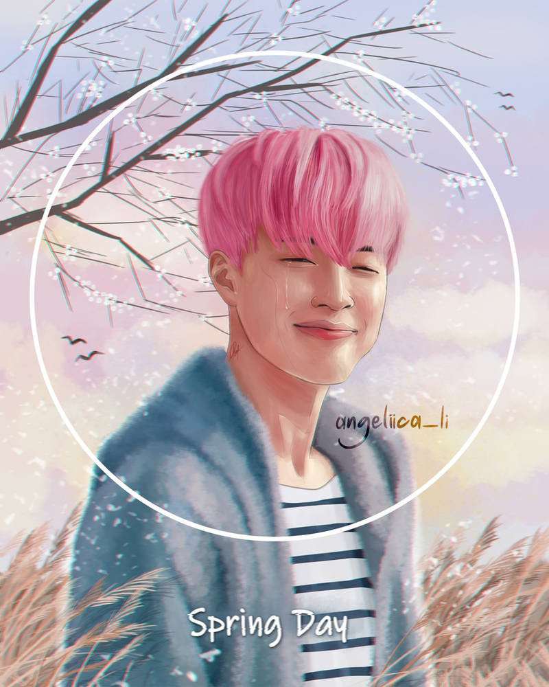 BTS Jimin - Spring Day by AngeliicaLi on DeviantArt